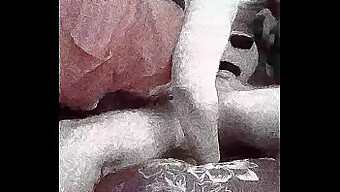 Brünettes Luder Mit Dicken Titten Gibt Einen Deepthroat Blowjob